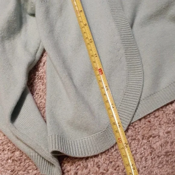 MONOGRAM sz XS 100% cashmere top, $150, NWT - Picture 7 of 7